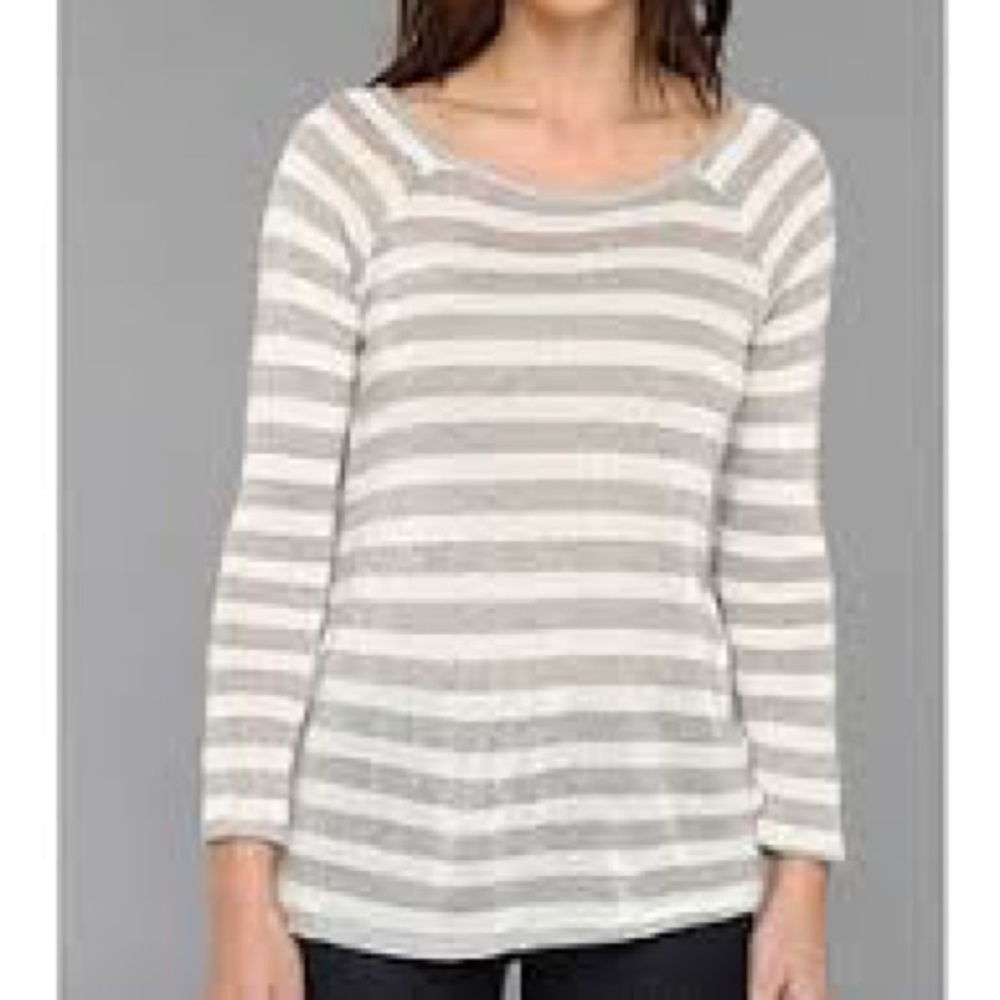 Soft Joie Dalya Striped Long Sleeve Knit top